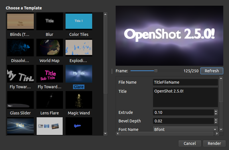 openshot software