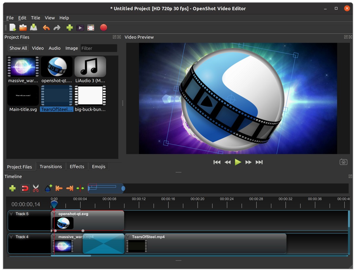 openshot download video editor